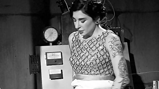 Vintage hardcore screw for a sexy punk babe Joanna