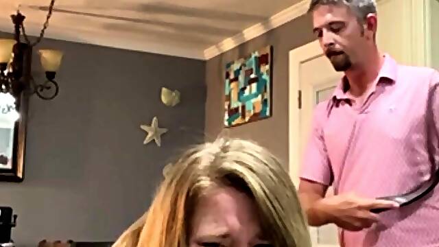 Femdom fetish spanking smothering humiliation