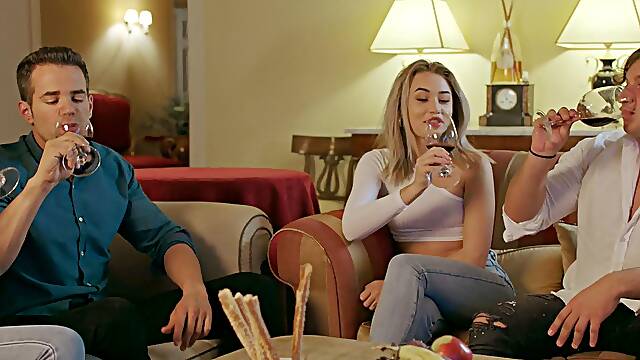 TUSHY Stunning Rika Has Hot Anal With Besties Man - Alberto Blanco