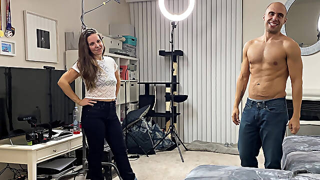 Behind the scenes with hot Avery Jane