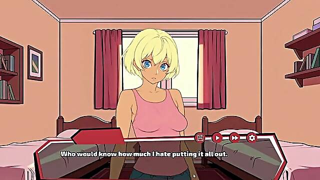 Hermaphroditism have a heart too [ FUTA Anime porn Game ] Ep.1 LEZZIE romance with her fresh ROOMATE !