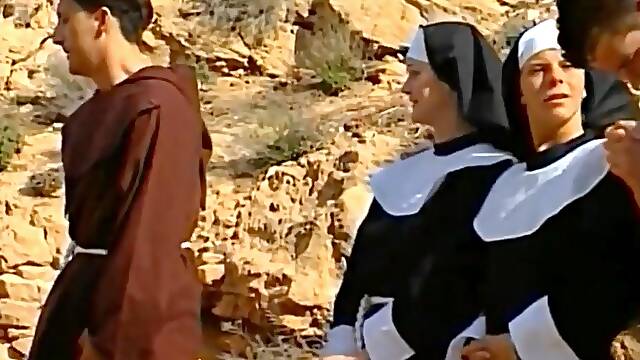 Sinful nuns Karma and Monika