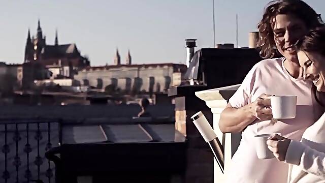 Jenifer Jane In Frolicme Rooftop Lovers