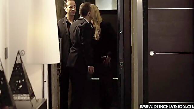 Luxure Epouses Obeissantes (2016) - Bondage Scene - Nikita Bellucci, Marc Dorcel And Lucy Heart