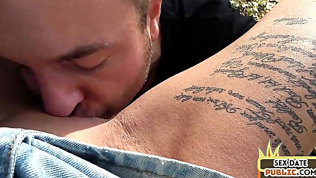 Short haired amateur upskirt public fuck
