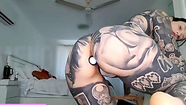 Milf LED Vibrating Anal Butt Plug Micro Bikini try on Haul