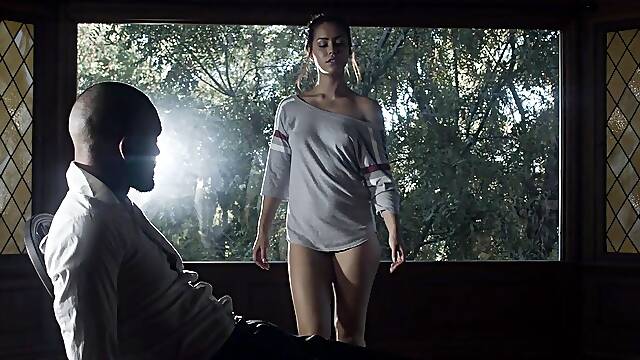 Brunette babe Alina Lopez fucks with her boyfriend Mickey Mod in missionary pose