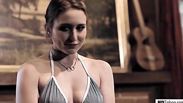 Ass virgin sweetheart walks into a chaps cave - Laney Grey