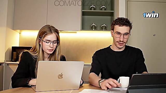 Large Tit Secretary Failed at Her Job...