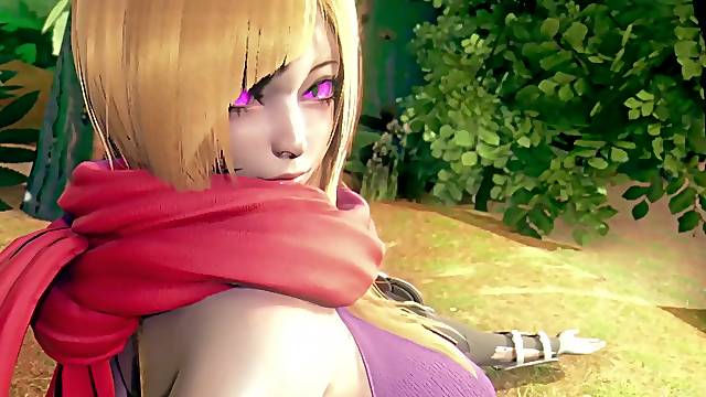 Monster realm : The mystic of purplish sky (3D) (Honey select)