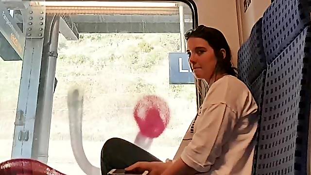 Girl picking their nose and eating boogers