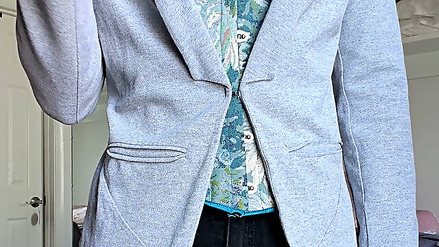 Sfw Corset Jeans Sexy Business Outfit
